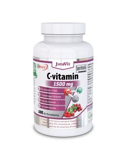 JUTAVIT C vitamin 1500mg retard+Acerola+Csipkebogyó+D3+Cink 100db