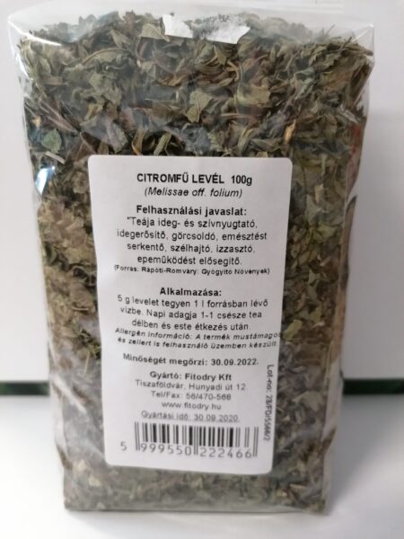 Citromfű levél 100g