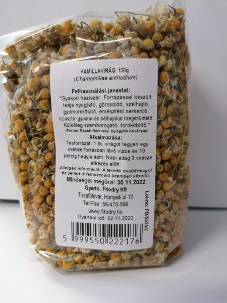 Kamillavirág 100g