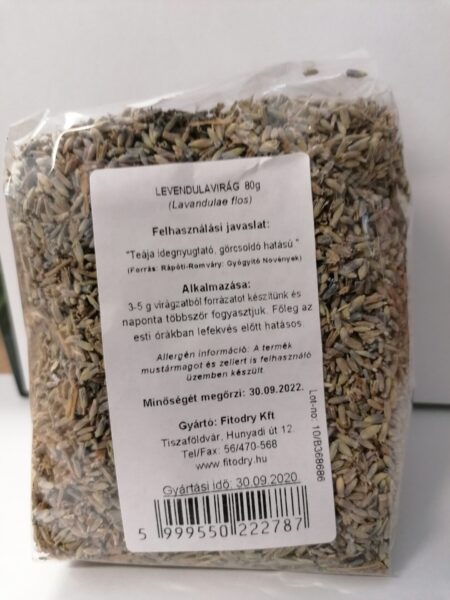 Levendula virág  80gr